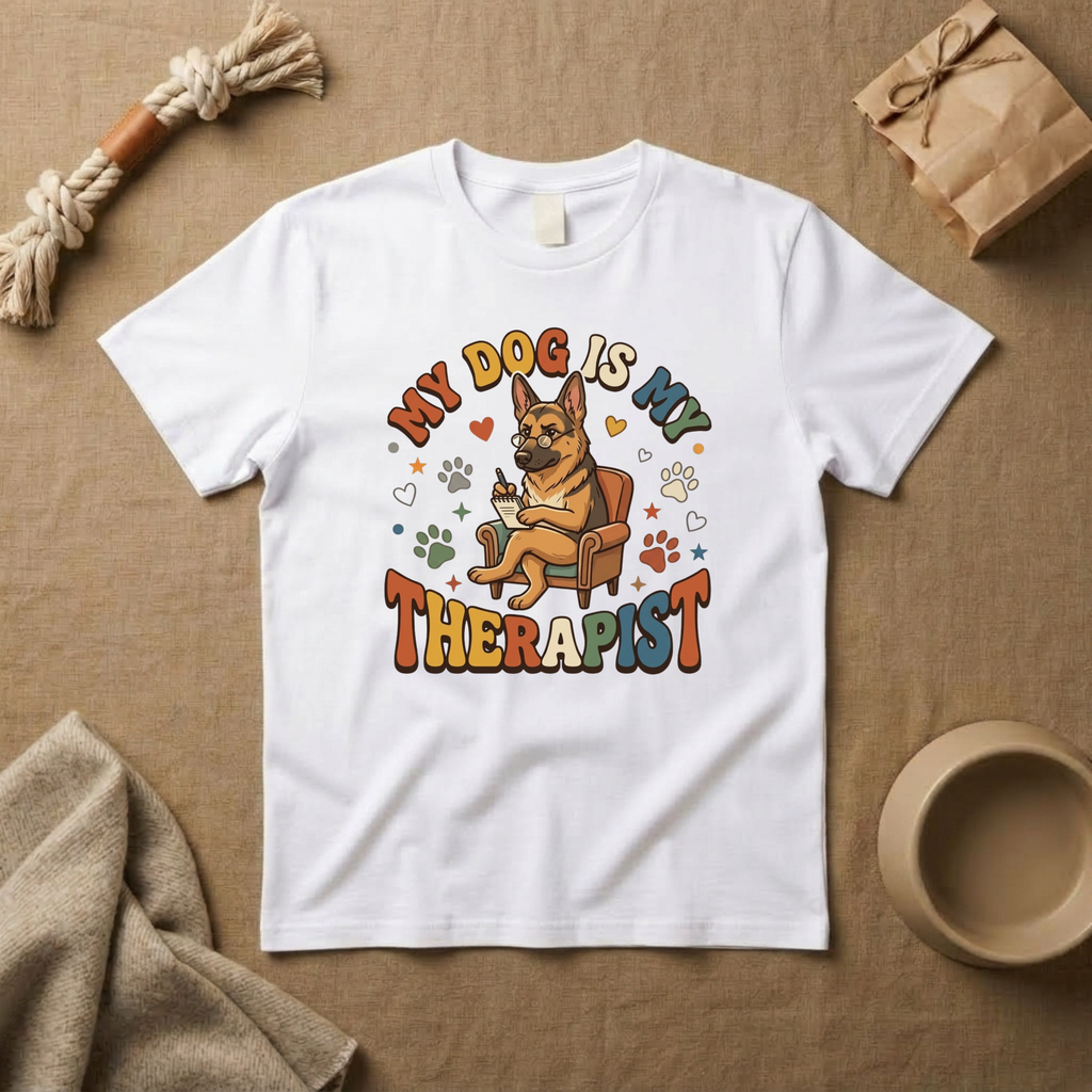 My Dog Is My Therapist T-Shirt
