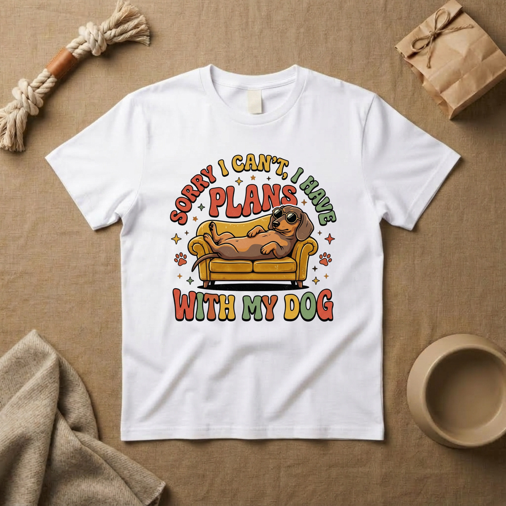 Sorry, I Cant, I Have Plans T-Shirt